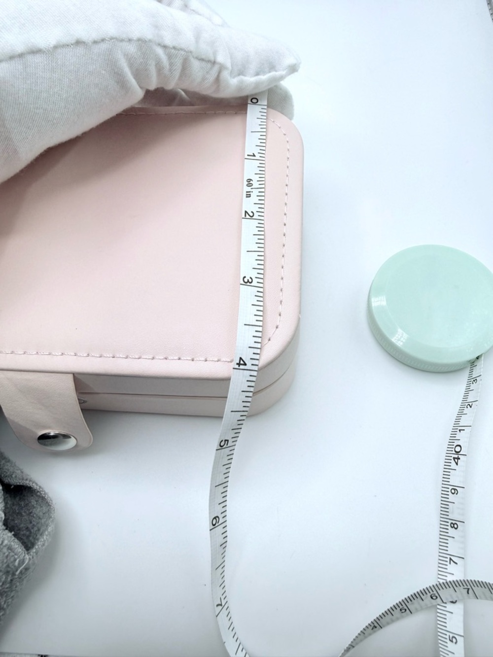 Blush Pink Travel Jewelry Case - Picture 13 of 16
